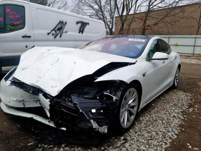 5YJSA1E29HF225214 - 2017 TESLA MODEL S  photo 2