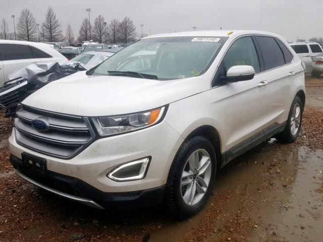 2FMPK4J82GBB22917 - 2016 FORD EDGE SEL  photo 2