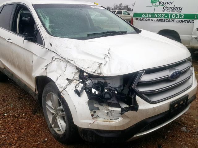 2FMPK4J82GBB22917 - 2016 FORD EDGE SEL  photo 9