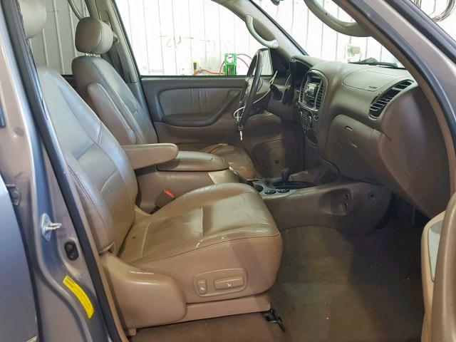 5TDBT48A61S040697 - 2001 TOYOTA SEQUOIA LI BROWN photo 5