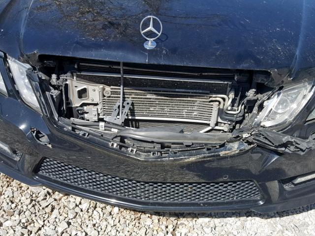 WDDHF7CB0AA018121 - 2010 MERCEDES-BENZ E 550 BLACK photo 9