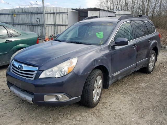 4S4BRDKC9A2311733 - 2010 SUBARU OUTBACK 3. GRAY photo 2