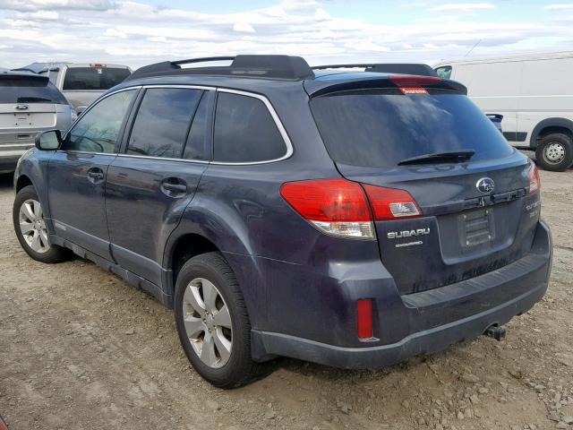 4S4BRDKC9A2311733 - 2010 SUBARU OUTBACK 3. GRAY photo 3