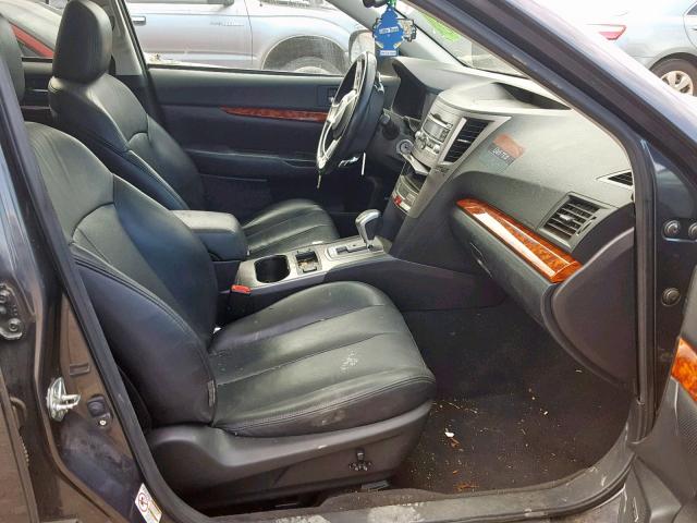 4S4BRDKC9A2311733 - 2010 SUBARU OUTBACK 3. GRAY photo 5