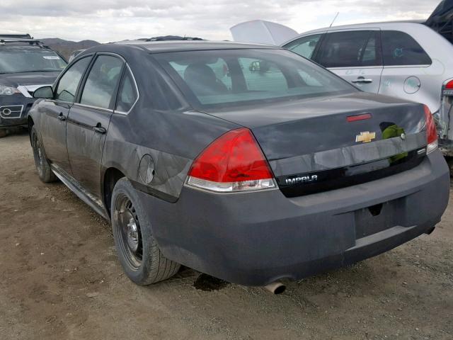 2G1WD5E35G1146545 - 2016 CHEVROLET IMPALA LIM BLACK photo 3