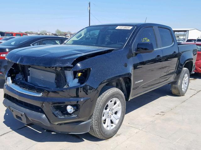 1GCGSCEN7J1187957 - 2018 CHEVROLET COLORADO L BLACK photo 2