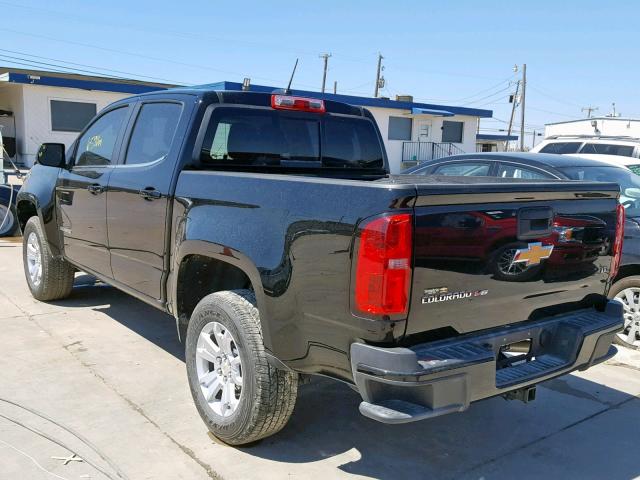 1GCGSCEN7J1187957 - 2018 CHEVROLET COLORADO L BLACK photo 3