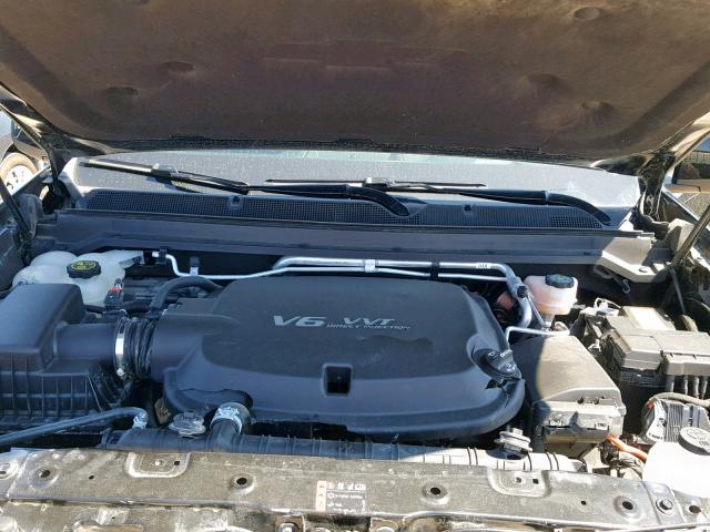 1GCGSCEN7J1187957 - 2018 CHEVROLET COLORADO L BLACK photo 7