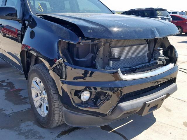 1GCGSCEN7J1187957 - 2018 CHEVROLET COLORADO L BLACK photo 9
