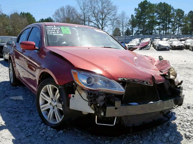 1C3CCBBB2DN639394 - 2013 CHRYSLER 200 TOURIN MAROON photo 1