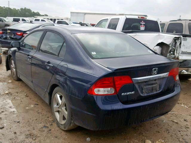 19XFA1F64AE065984 - 2010 HONDA CIVIC LX-S BLUE photo 3