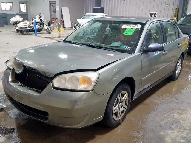 1G1ZS51F36F280741 - 2006 CHEVROLET MALIBU LS 灰色 照片 2