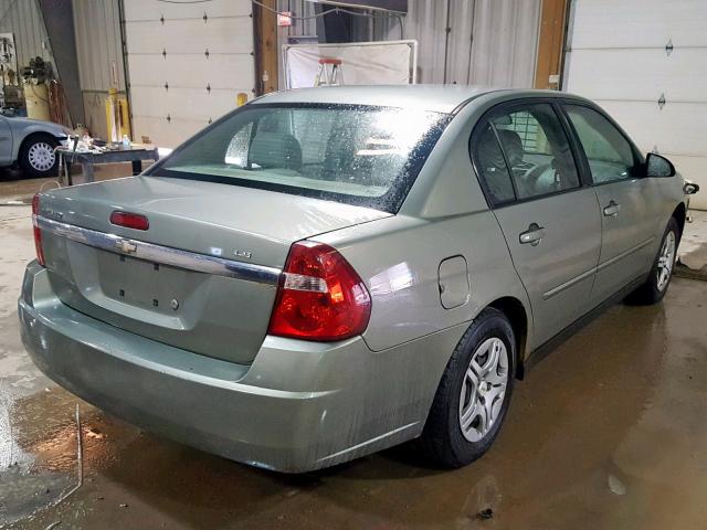 1G1ZS51F36F280741 - 2006 CHEVROLET MALIBU LS 灰色 照片 4