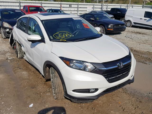 3CZRU5H53JM721981 - 2018 HONDA HR-V EX WHITE photo 1