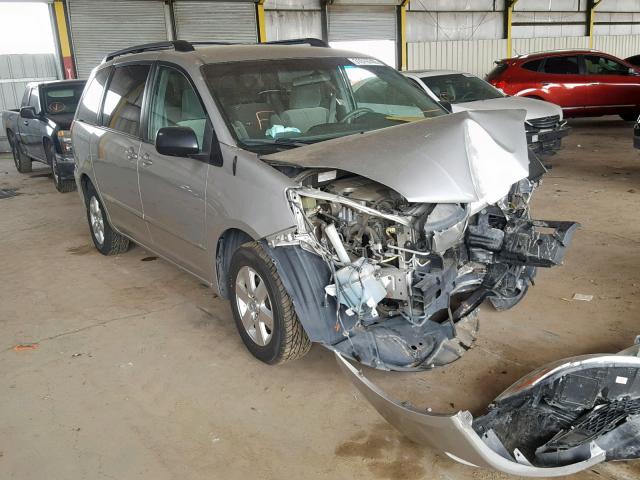 5TDKK4CC3AS334215 - 2010 TOYOTA SIENNA CE SILVER photo 1