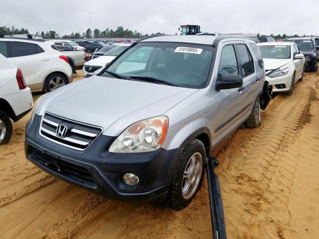 SHSRD68565U303588 - 2005 HONDA CR-V LX  photo 2