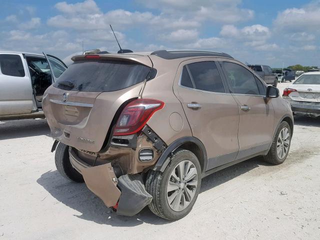 KL4CJASB7JB557003 - 2018 BUICK ENCORE PRE TAN photo 4