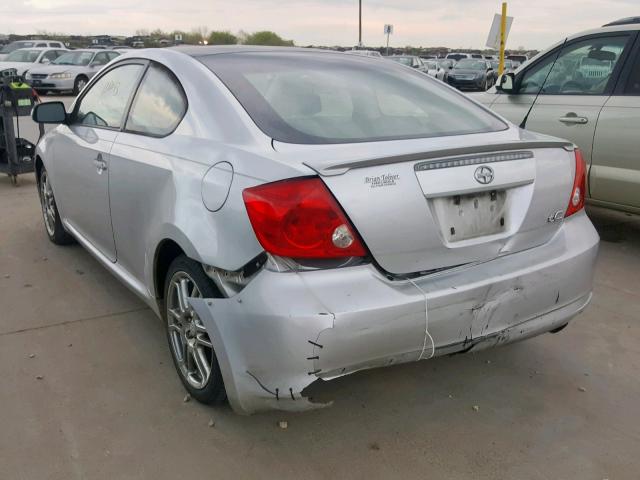 JTKDE167260128044 - 2006 TOYOTA SCION TC ვერცხლისფერი ფოტო 3