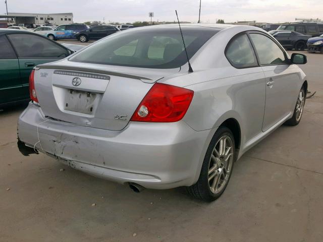 JTKDE167260128044 - 2006 TOYOTA SCION TC ვერცხლისფერი ფოტო 4