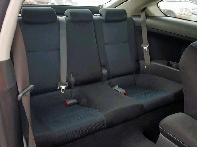 JTKDE167260128044 - 2006 TOYOTA SCION TC ვერცხლისფერი ფოტო 6