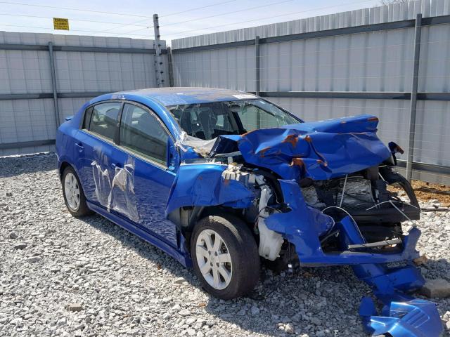 3N1AB6AP1BL614738 - 2011 NISSAN SENTRA 2.0 BLUE photo 1