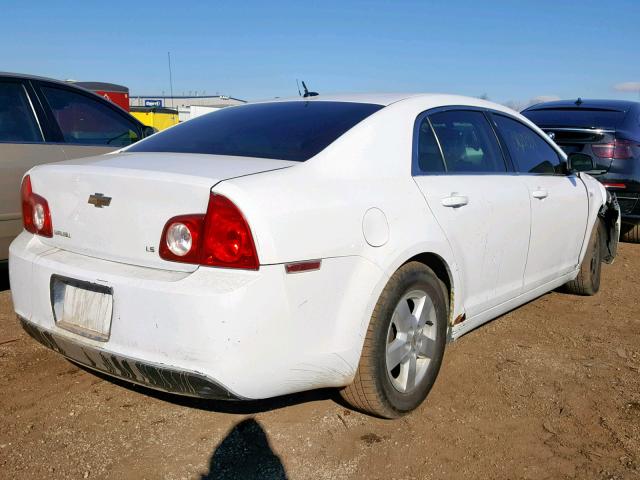 1G1ZG57B084239732 - 2008 CHEVROLET MALIBU LS WHITE photo 4