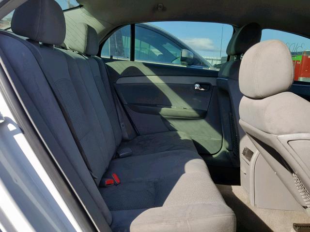 1G1ZG57B084239732 - 2008 CHEVROLET MALIBU LS WHITE photo 6