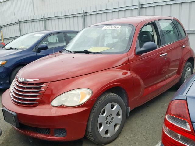 3A4FY48B17T619262 - 2007 CHRYSLER PT CRUISER RED photo 2