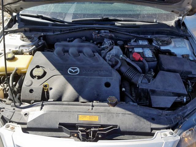 1YVHP84D565M09272 - 2006 MAZDA 6 S SILVER photo 7