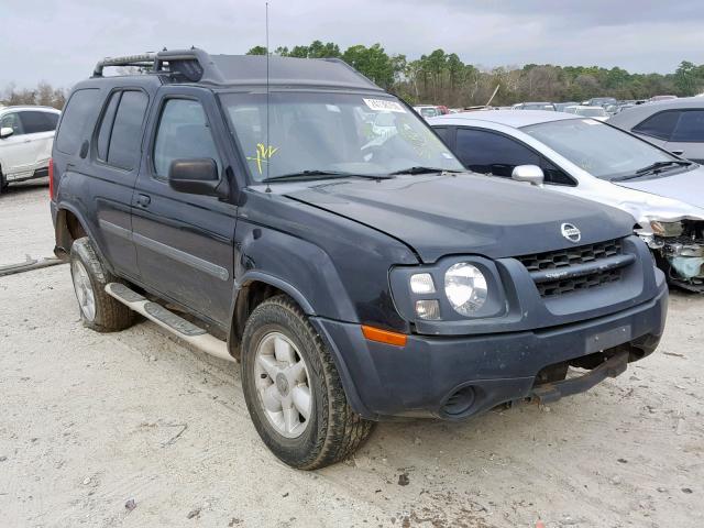 5N1ED28T93C642994 - 2003 NISSAN XTERRA XE BLACK photo 1