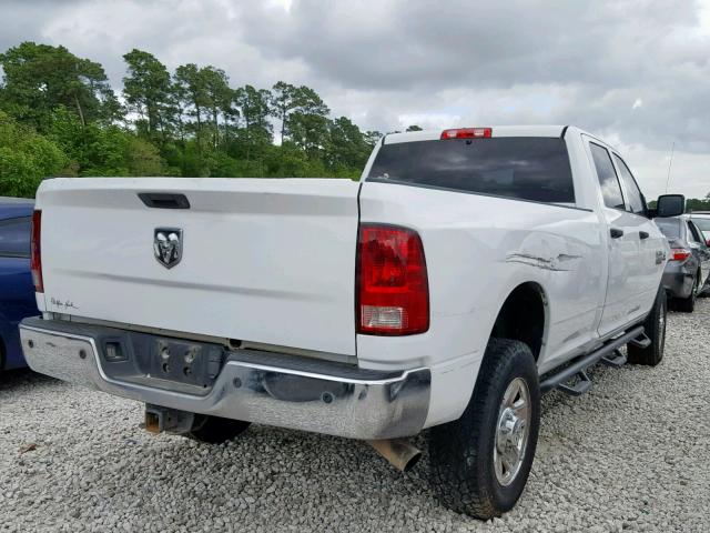 3C6UR5HL4DG533724 - 2013 RAM 2500 ST WHITE photo 4