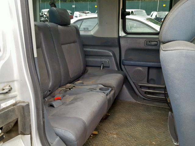 5J6YH28726L000981 - 2006 HONDA ELEMENT EX SILVER photo 6