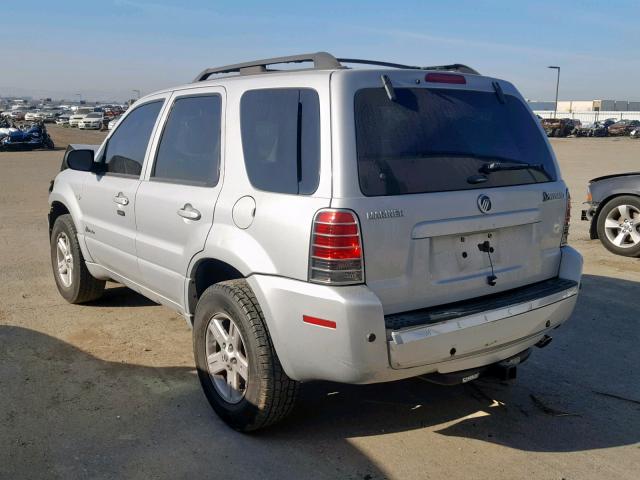 4M2CU98H66KJ09070 - 2006 MERCURY MARINER HE SILVER photo 3