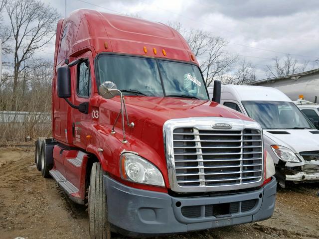 1FUJGLDR9ASAR8697 - 2010 FREIGHTLINER CASCADIA 1 RED photo 1