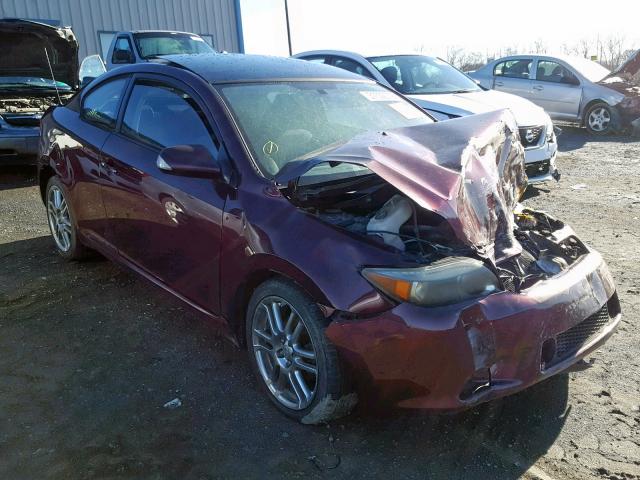 JTKDE167770213978 - 2007 TOYOTA SCION TC MAROON photo 1