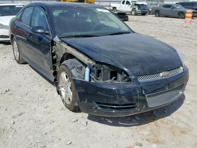 2G1WB5E35F1134772 - 2015 CHEVROLET IMPALA LIM BLACK photo 1