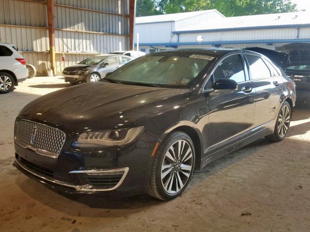 3LN6L5EC6HR622854 - 2017 LINCOLN MKZ RESERV BLACK photo 2