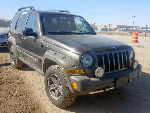 1J4GL38KX5W722474 - 2005 JEEP LIBERTY RE GREEN photo 1