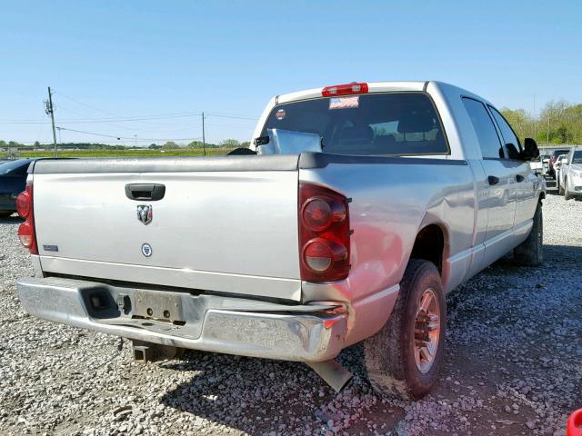 3D7KR29A38G105697 - 2008 DODGE RAM 2500 SILVER photo 4