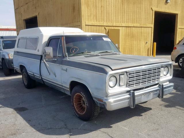 D14BJ7S074970 - 1977 DODGE PICKUP TWO TONE photo 1