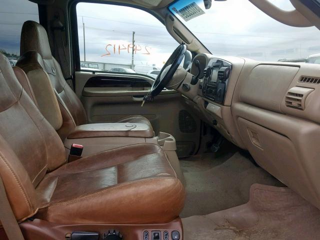 1FTWW31P96EC32873 - 2006 FORD F350 SRW S BROWN photo 5