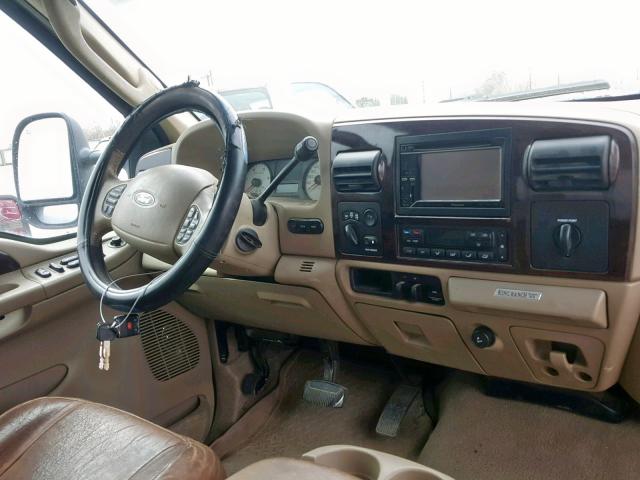 1FTWW31P96EC32873 - 2006 FORD F350 SRW S BROWN photo 9