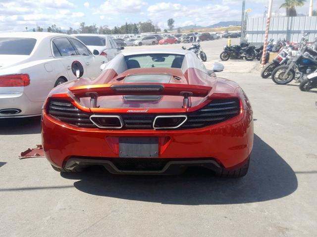 SBM11BAA6DW002690 - 2013 MCLAREN AUTOMOTIVE MP4-12C SP TWO TONE photo 6
