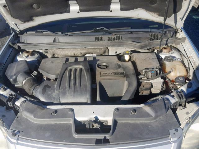 1G2AL18F987316756 - 2008 PONTIAC G5 SILVER photo 7