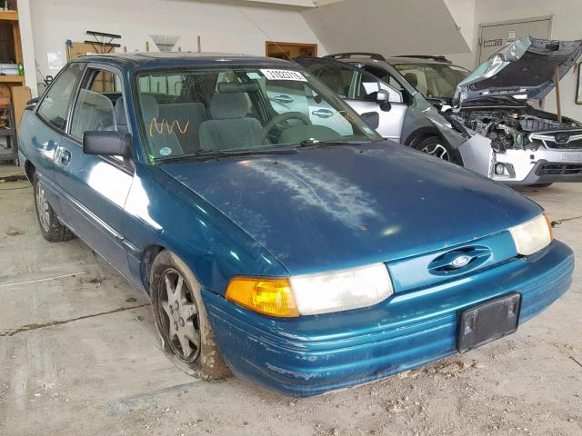 1FARP11J2RW184583 - 1994 FORD ESCORT LX TEAL photo 1