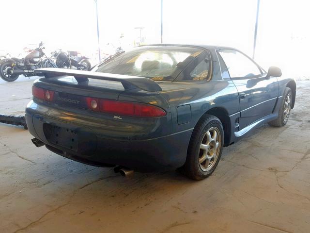 JA3AM54J7SY019205 - 1995 MITSUBISHI 3000 GT SL GREEN photo 4