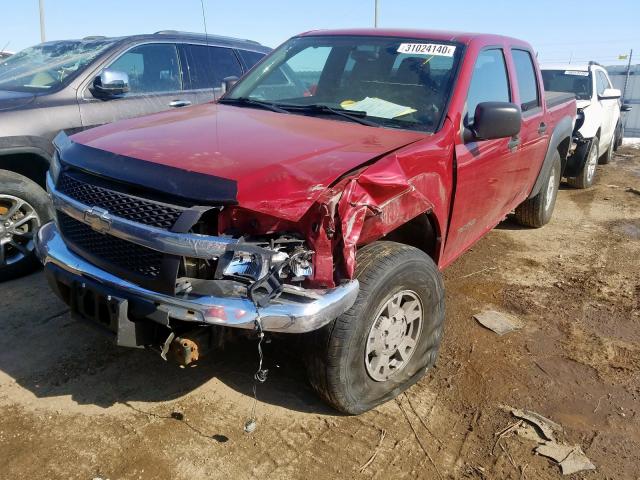 1GCDT136558172676 - 2005 CHEVROLET COLORADO  photo 2