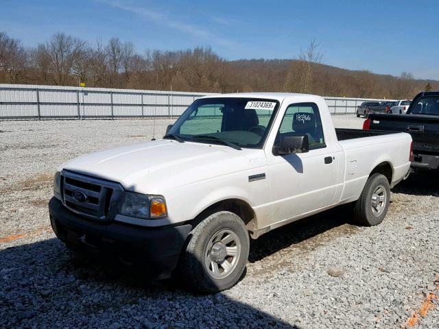 1FTKR1AD4APA66839 - 2010 FORD RANGER WHITE photo 2