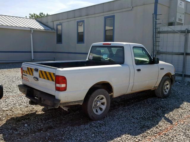 1FTKR1AD4APA66839 - 2010 FORD RANGER WHITE photo 4