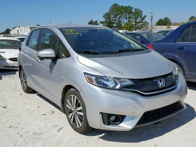 3HGGK5H8XFM750657 - 2015 HONDA FIT EX SILVER photo 1